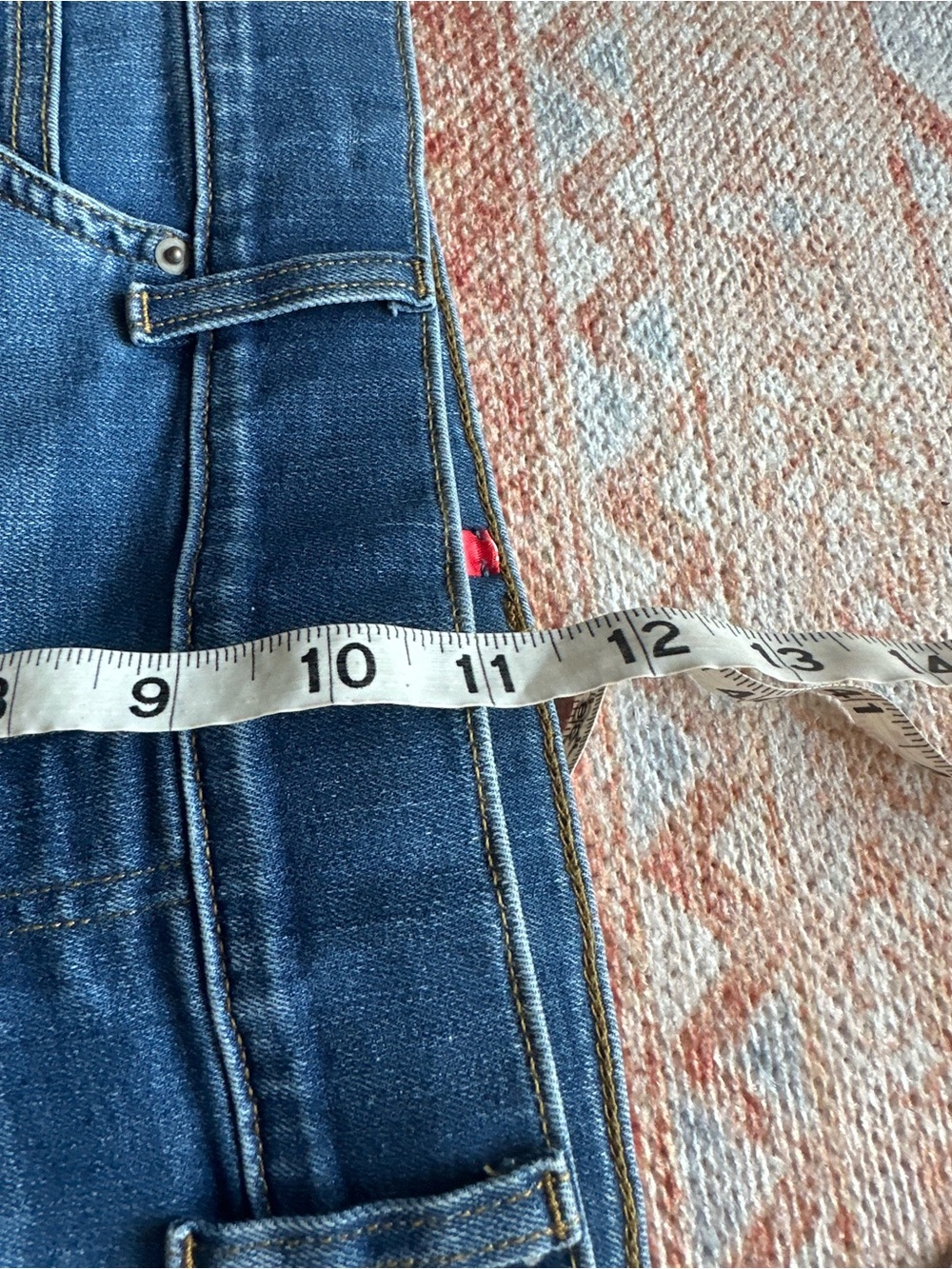 SPANXshape EveryWear Pull-On Flare Jeans vintage indigo 20456Q Large Petite - Picture 8 of 9